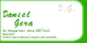 daniel gera business card